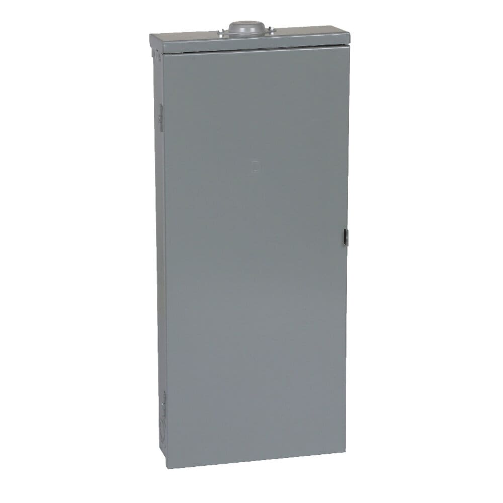 Square D Homeline 200-Amp 30-Spaces 60-Circuit Outdoor Main Breaker Plug-on Neutral Load Center (Value Pack) HOM3060M200PRBVP