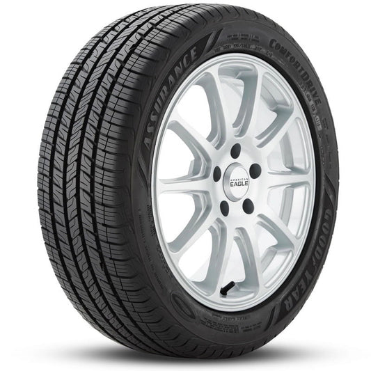 1 Goodyear Assurance Comfortdrive 205/65R16 95H All Season Tires 60K MI Warranty 413780582 / 205/65/16 / 2056516