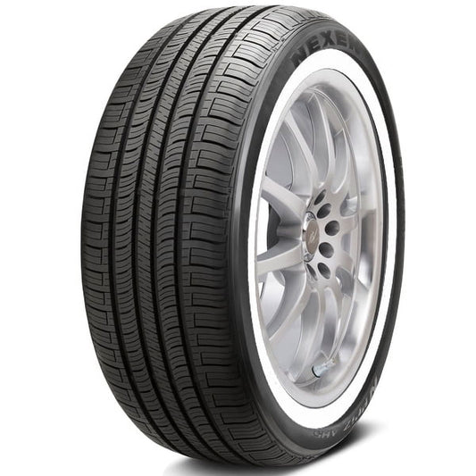 1 Nexen N'Priz AH5 235/75R15 109S White Wall All Season Performance 50k Mi Tires 15408NXK / 235/75/15 / 2357515