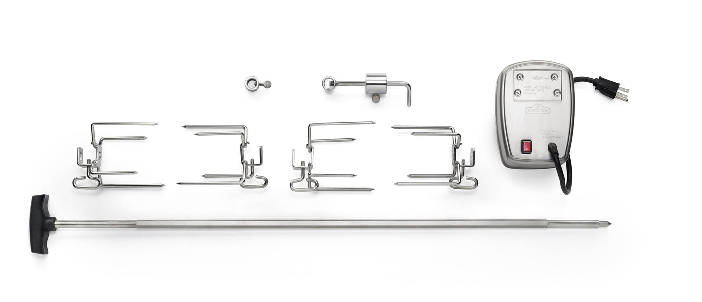 NAPOLEON Prestige and Prestige PRO 500 Series 34.25-in Stainless Steel Grill Rotisserie 69231
