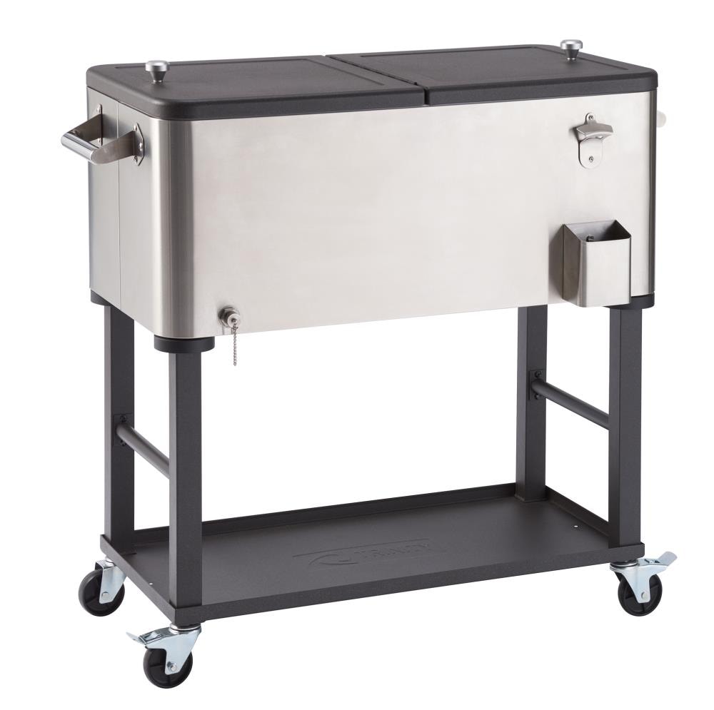 TRINITY 100 Quart(s) Stainless steel Insulated Beverage cooler