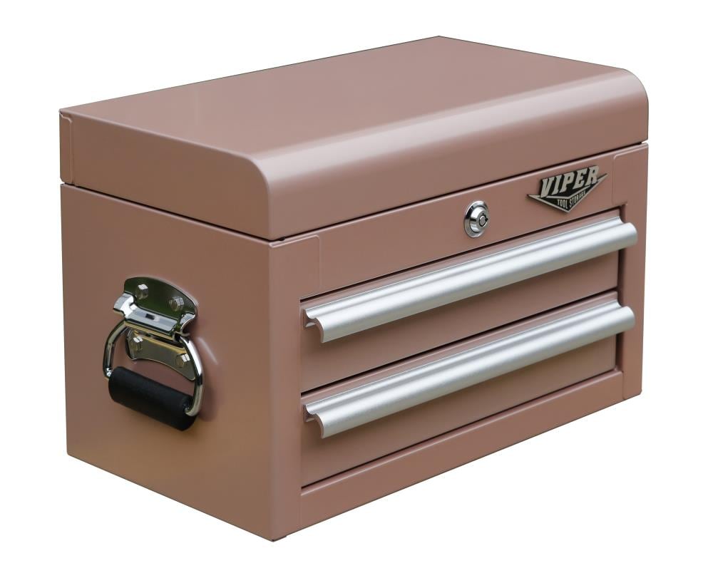 Viper Tool Storage 18-in W x 11.5-in H 2-Drawer Steel Tool Chest (Pink) V218MCRG