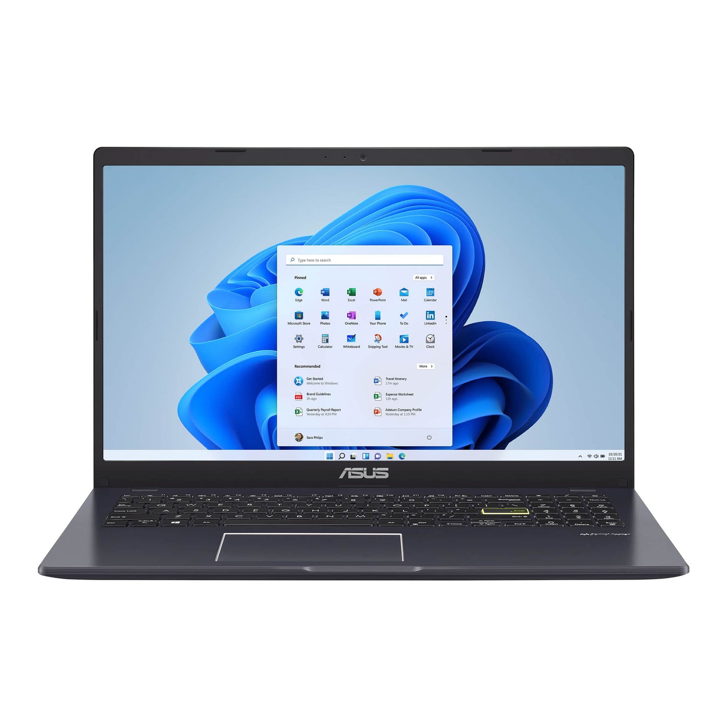 ASUS - Vivobook Go 15.6" FHD Laptop - Intel Celeron N4500 with 4GB Memory - 128GB SSD - Star Black