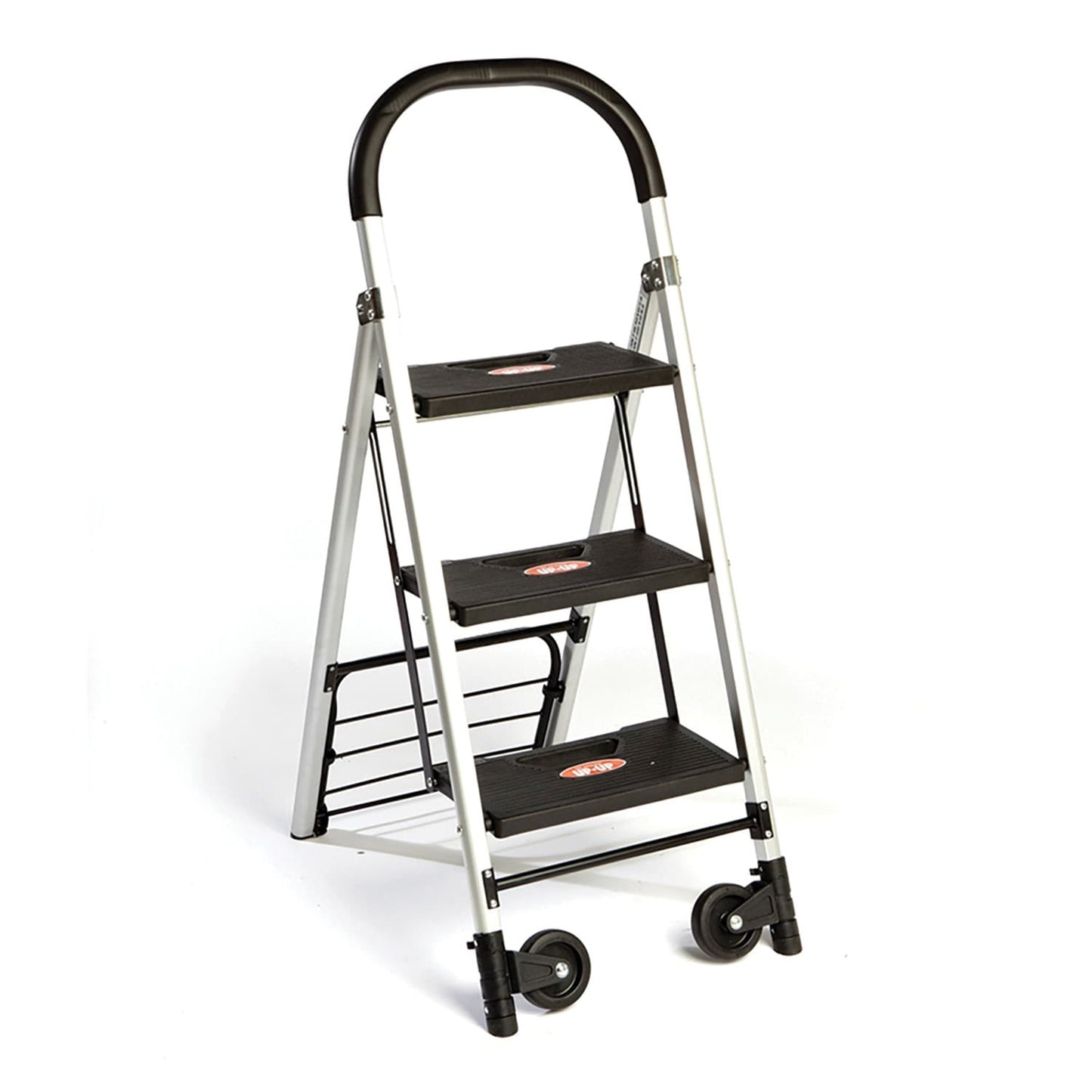 Bios Medical 3.9-ft Fiberglass Type 1a- 300-lb Load Capacity Step Ladder BMDLF356
