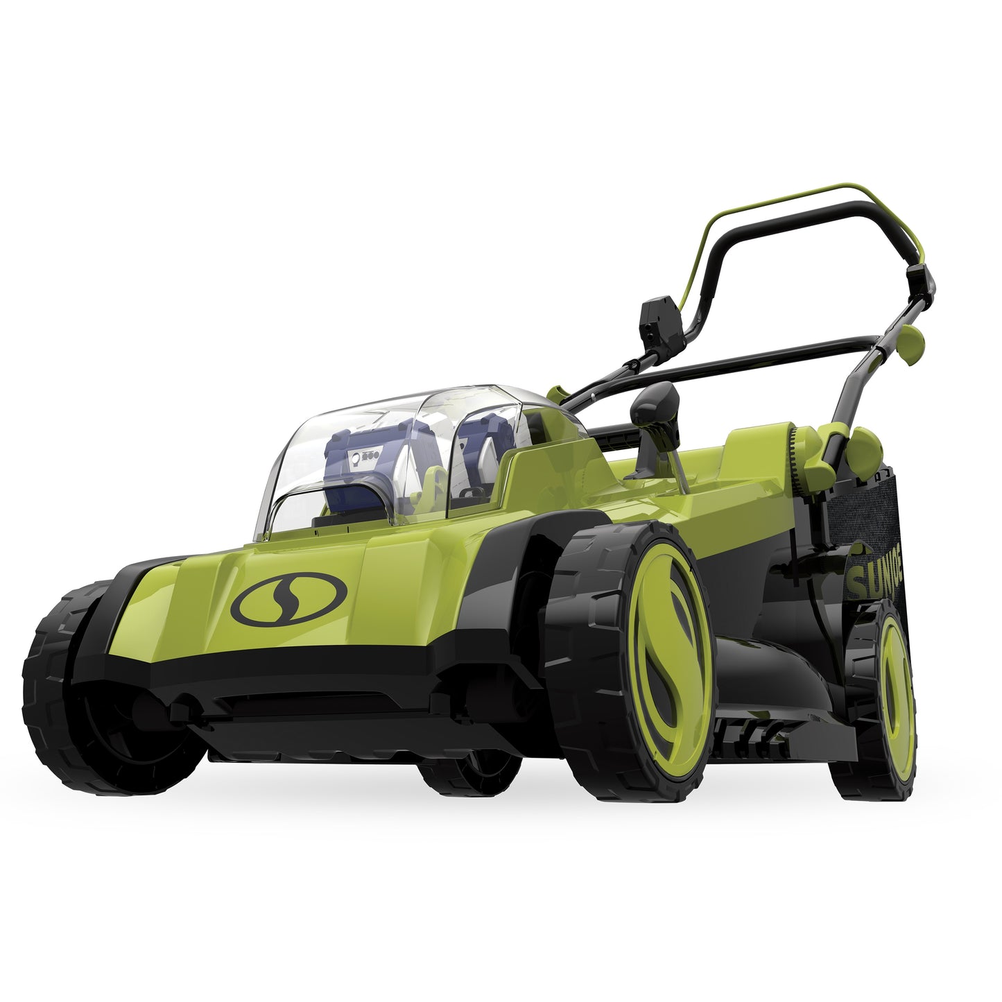 Sun Joe 48-volt, 17-in Push Battery Walk Mower with  (2) 4.0 Ah Battery Included