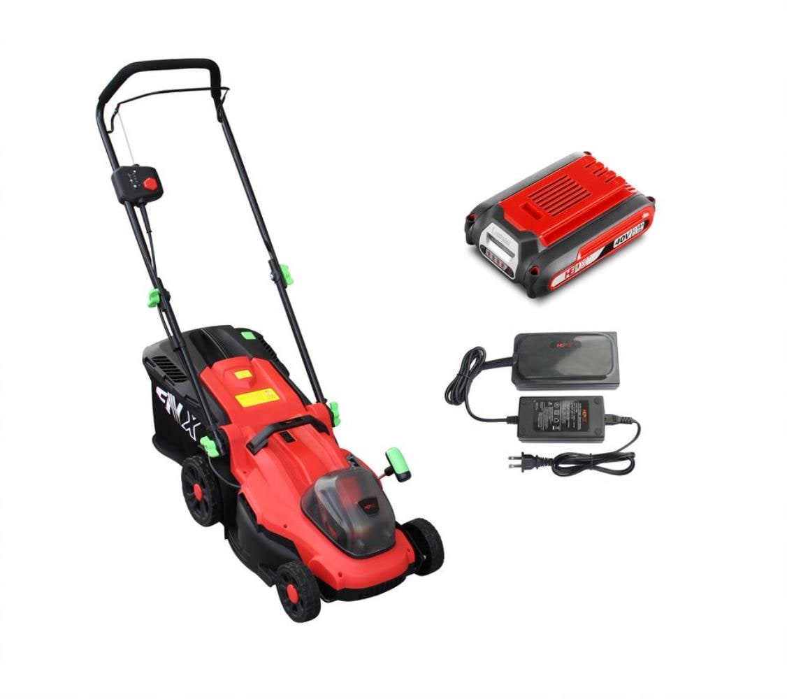 40-volt, 14-in Push Battery Walk Mower with  (1) 2.5 Ah Battery Included
