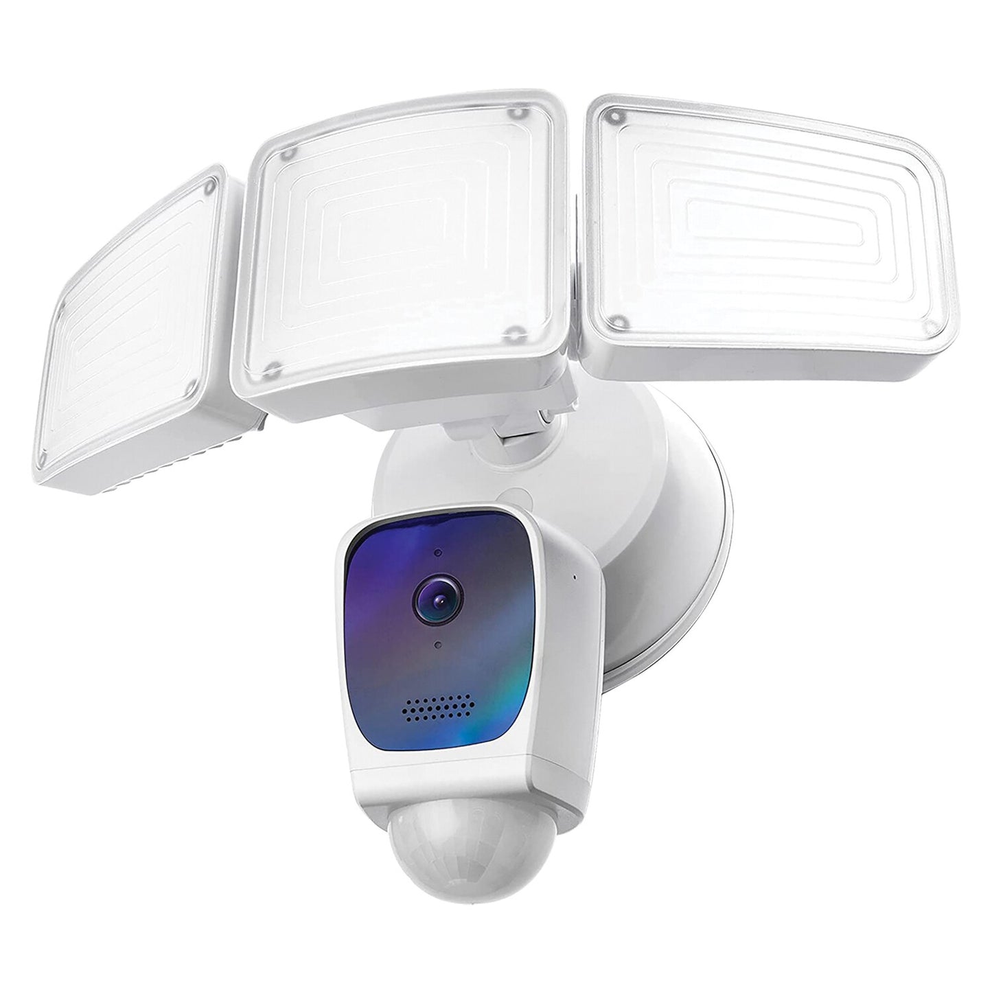 Home Zone Security Outdoor 1-Camera Hardwired Floodlight Micro Sd (Included) Security Camera System TSRTES00941G
