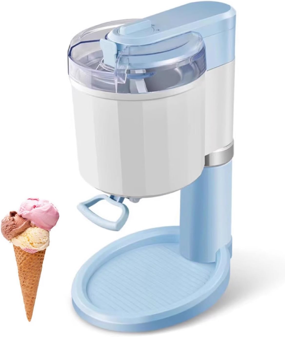 Ice-Cream Machine 1L Machine Ice Cream Mini Fruit Maker For Home Electric Milkshake Machine DIY Kitchen Automatic Dessert Maker Ice Cream Makers