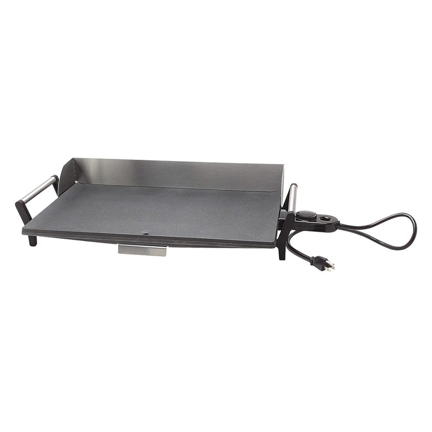 Cadco Griddle, Electric, 21'' x 12'' Cast Grill Area, Charcoal Grey