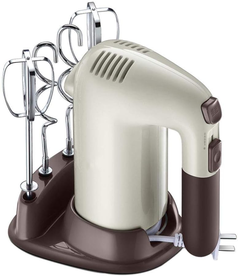 Egg Beater-Hand Mixer Electric, Power Kitchen Hand Mixers with Stainless Steel Attachments Storage Case fine