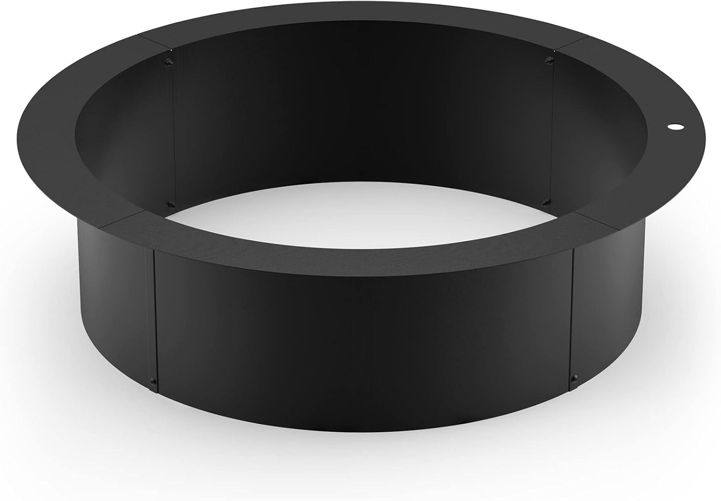 Stanbroil Outdoor Fire Pit Ring 36 Inch Outer\/30 Inch Inner Diameter, 2mm Thickness Steel Round Wood Burning Firepit for Outside, DIY Fire Ring Liner Insert for Above or In-Ground Backyard Bonfire