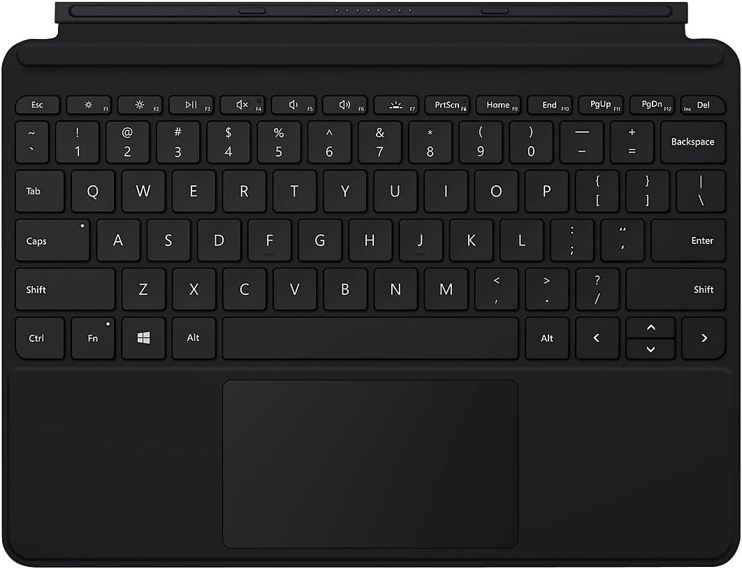 Microsoft Type Cover Keyboard\/Cover Case Surface Go 2, Surface Go Tablet - Black