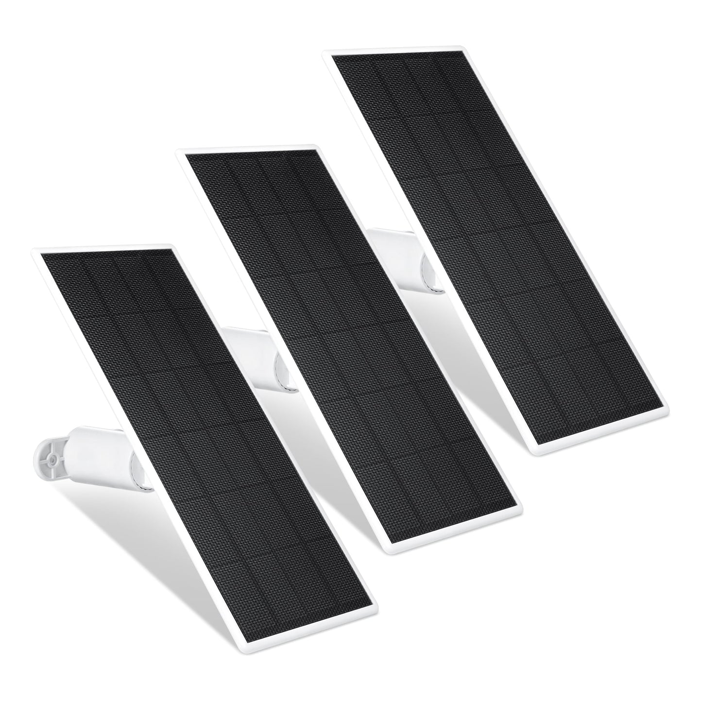 Wasserstein Solar Panel for Google Nest Cam Outdoor or Indoor White Solar Panel (3-Pack) 4895230318218