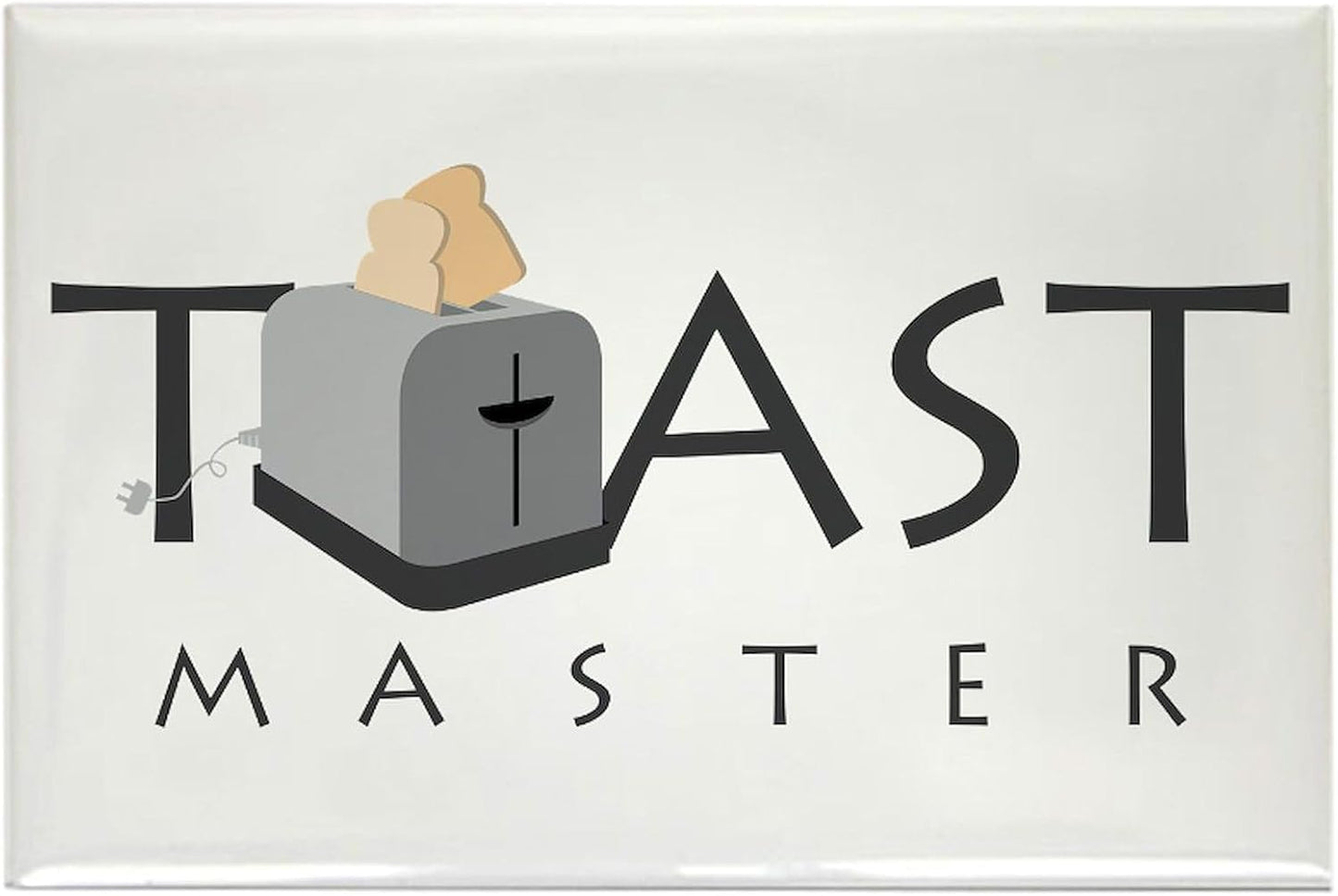 CafePress Popping Toaster Magnets Rectangle Magnet (100 pack)