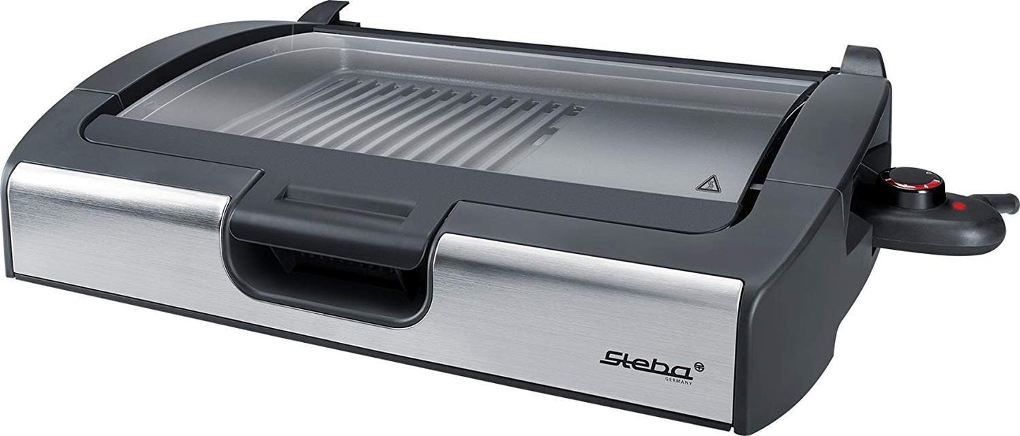 Steba Barbecue Table Grill in Black/Glass