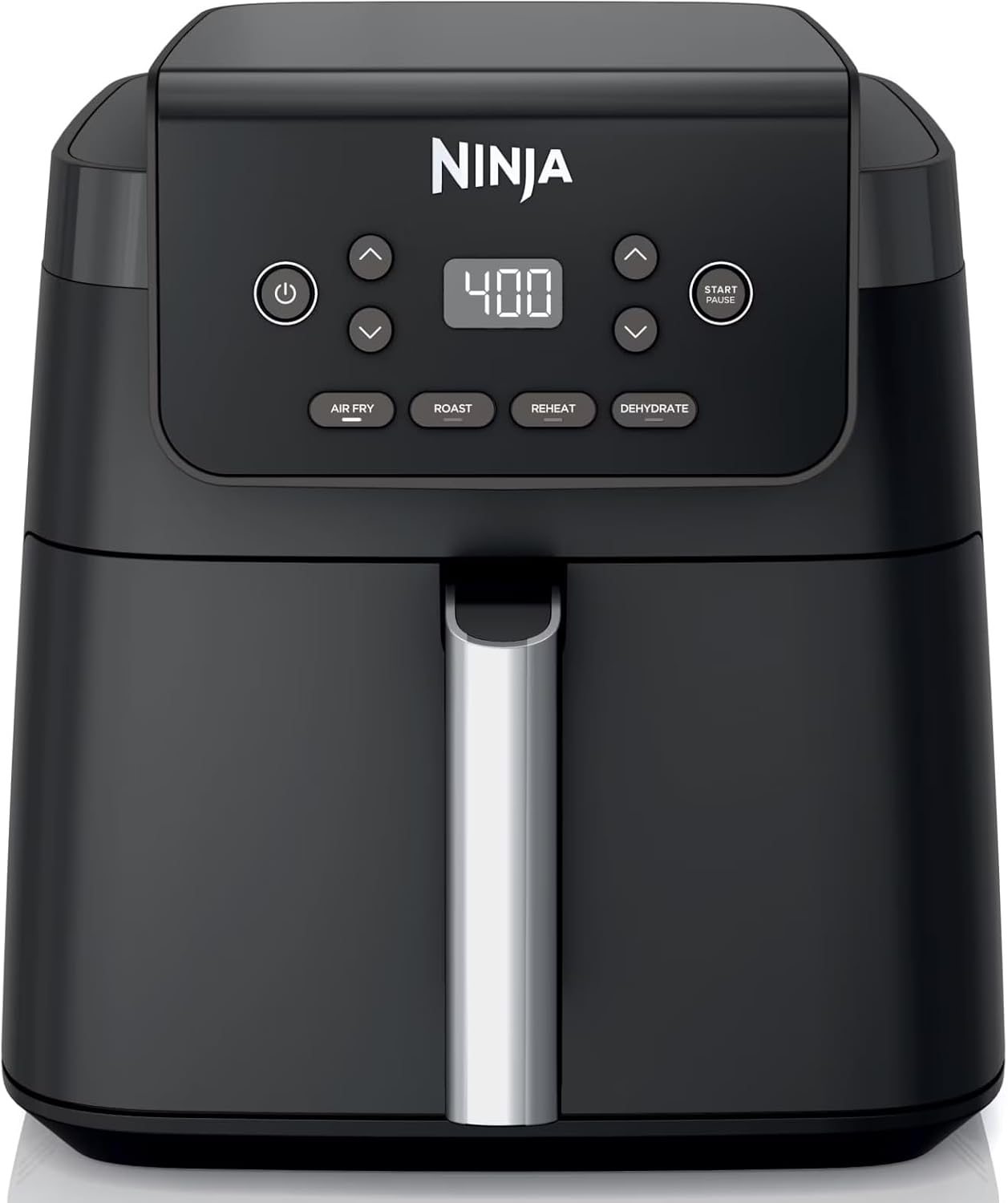 Ninja Air Fryer Pro XL, 6.5 Qt, 4-in-1 Functions, Air Crisp Technology 400°F, Air Fry Roast Reheat Dehydrate, Nonstick, Dishwasher Safe (Black 6.5QT)