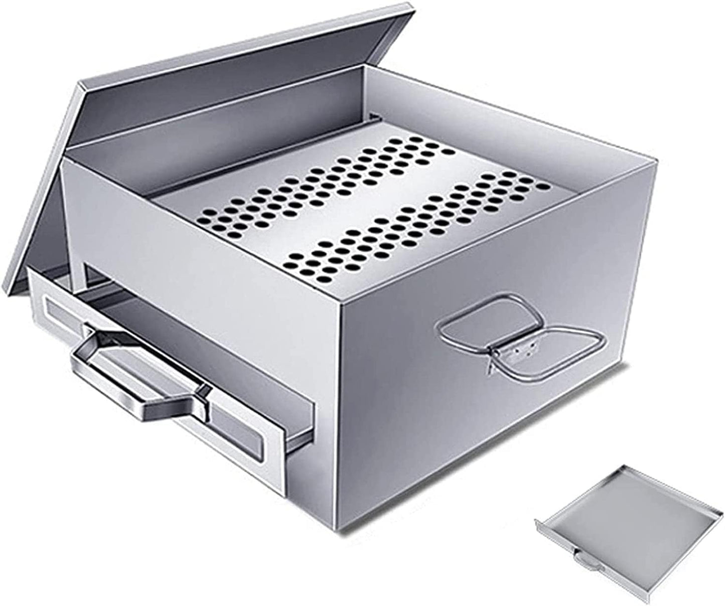 Multifunction Cooking Machine, 1 Tier Food Steamer, Rice Noodle Rolls Machine with Removable Lid, Stainless Steel Steamer with a Spare Drawer