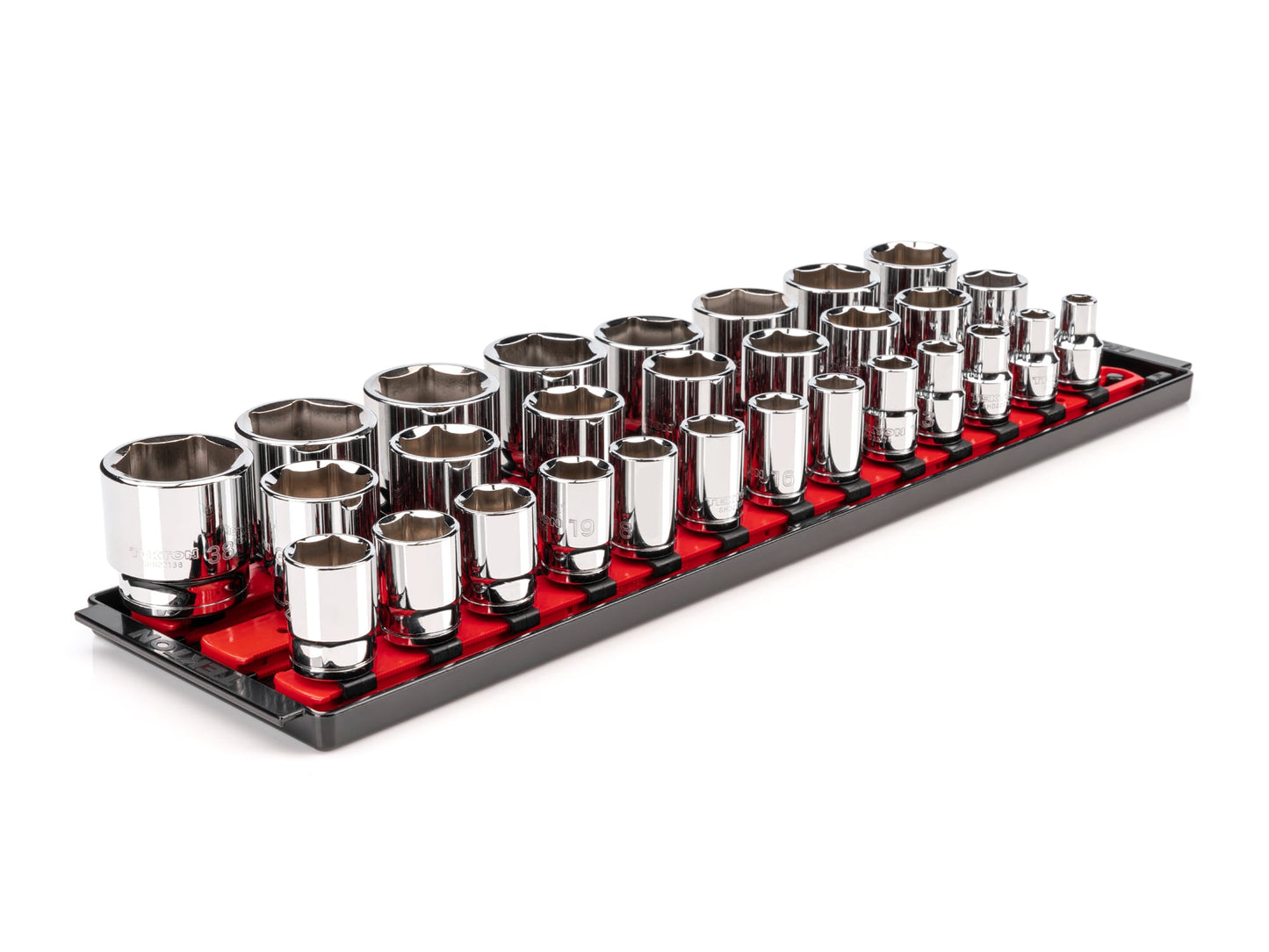 TEKTON 1/2-in Drive Metric Shallow Socket Set (29-Pieces) SHD92124
