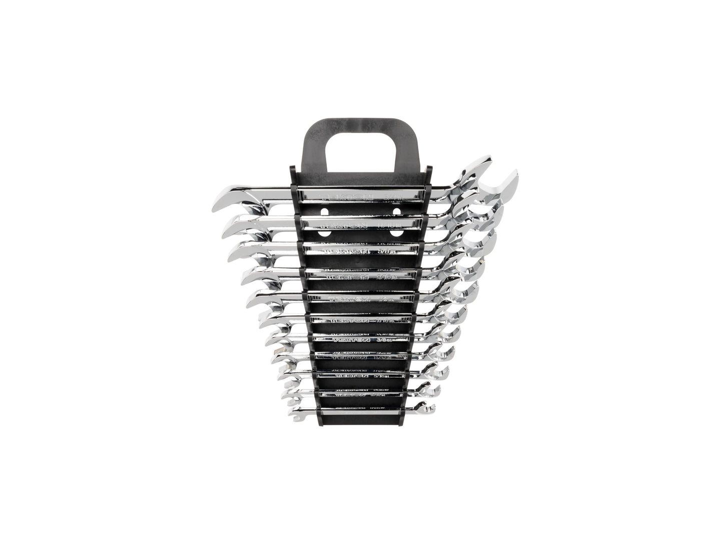 TEKTON 11-Piece Set (Sae) Angle Open End Wrench WAE91103