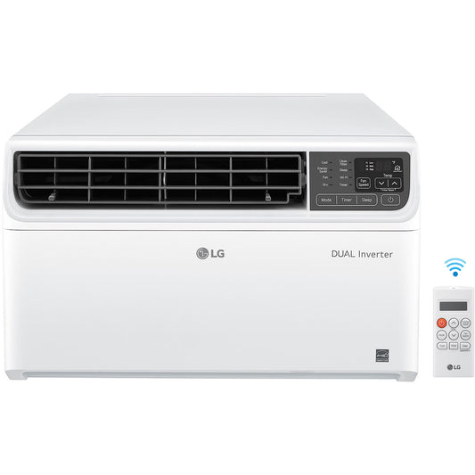 LG 550-sq ft Window Air Conditioner (115-Volt; 12000-BTU) ENERGY STAR Wi-Fi enabled LW1222IVSM