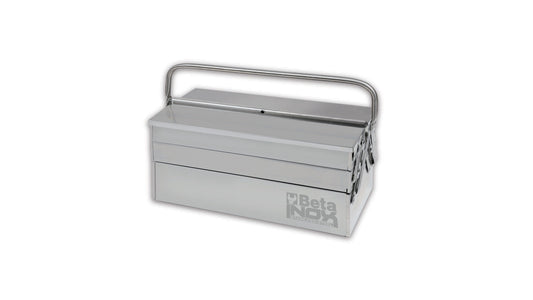 Beta C20 17.72-in W x 8.27-in H x 7.87-in D Silver Steel Tool Box