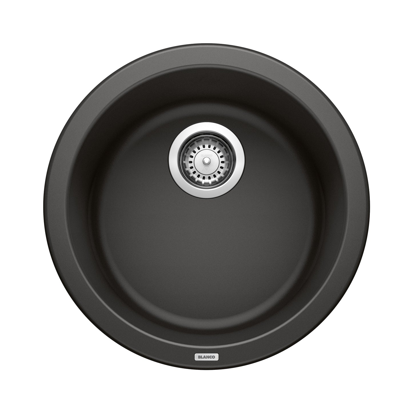 BLANCO Rondo 17.72-in L x 17.72-in W Granite Undermount Residential Bar Sink