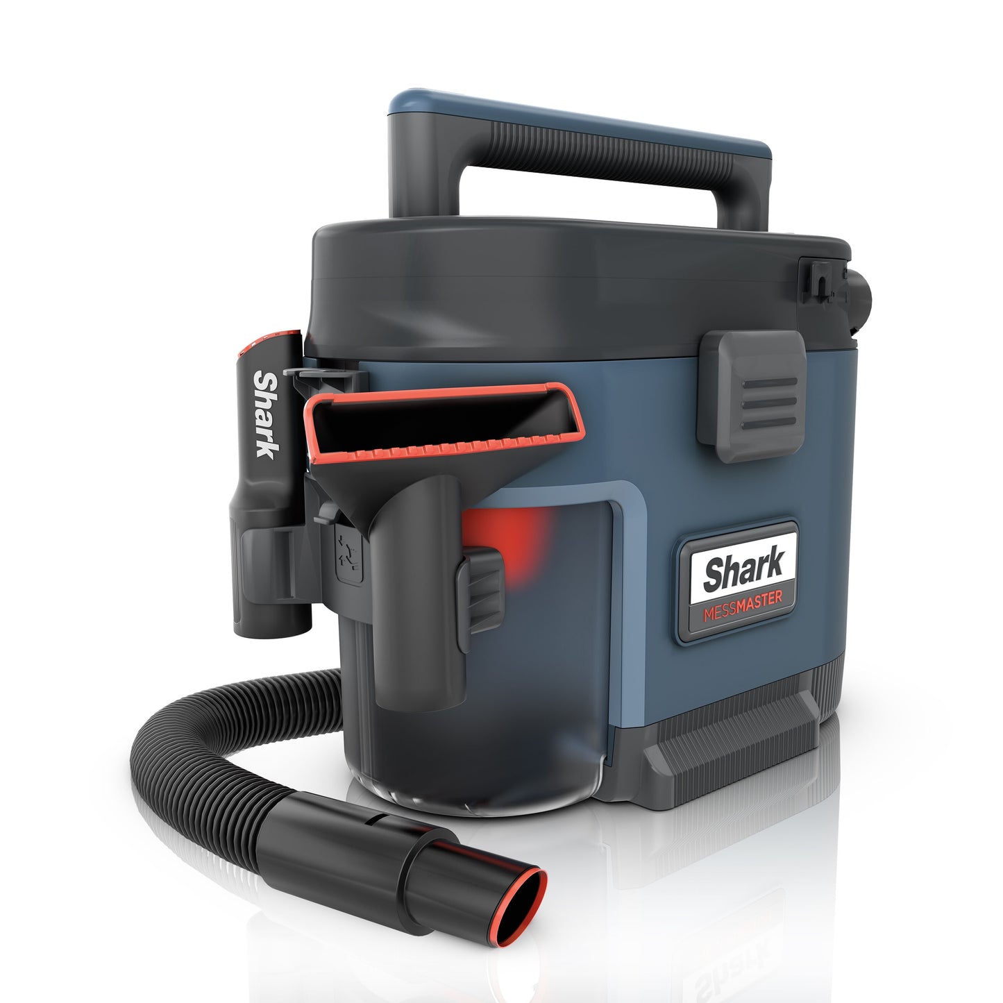 Shark 1- Gallons 7-HP Corded Wet/Dry Shop Vacuum with Accessories Included VS101