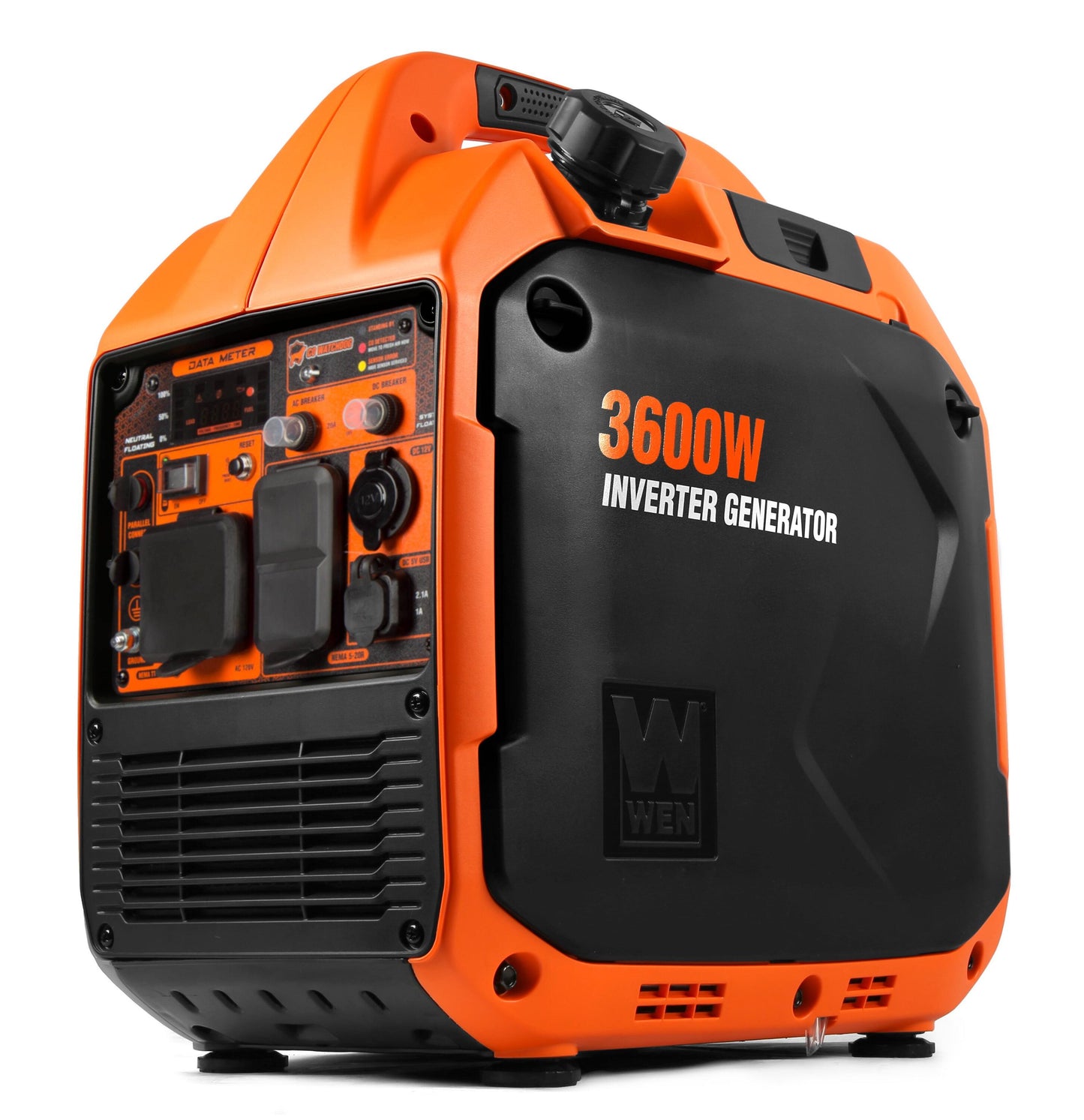 WEN 2900-Watt CARB Compliant Inverter Generator with CO Shutdown Sensor 56360IX
