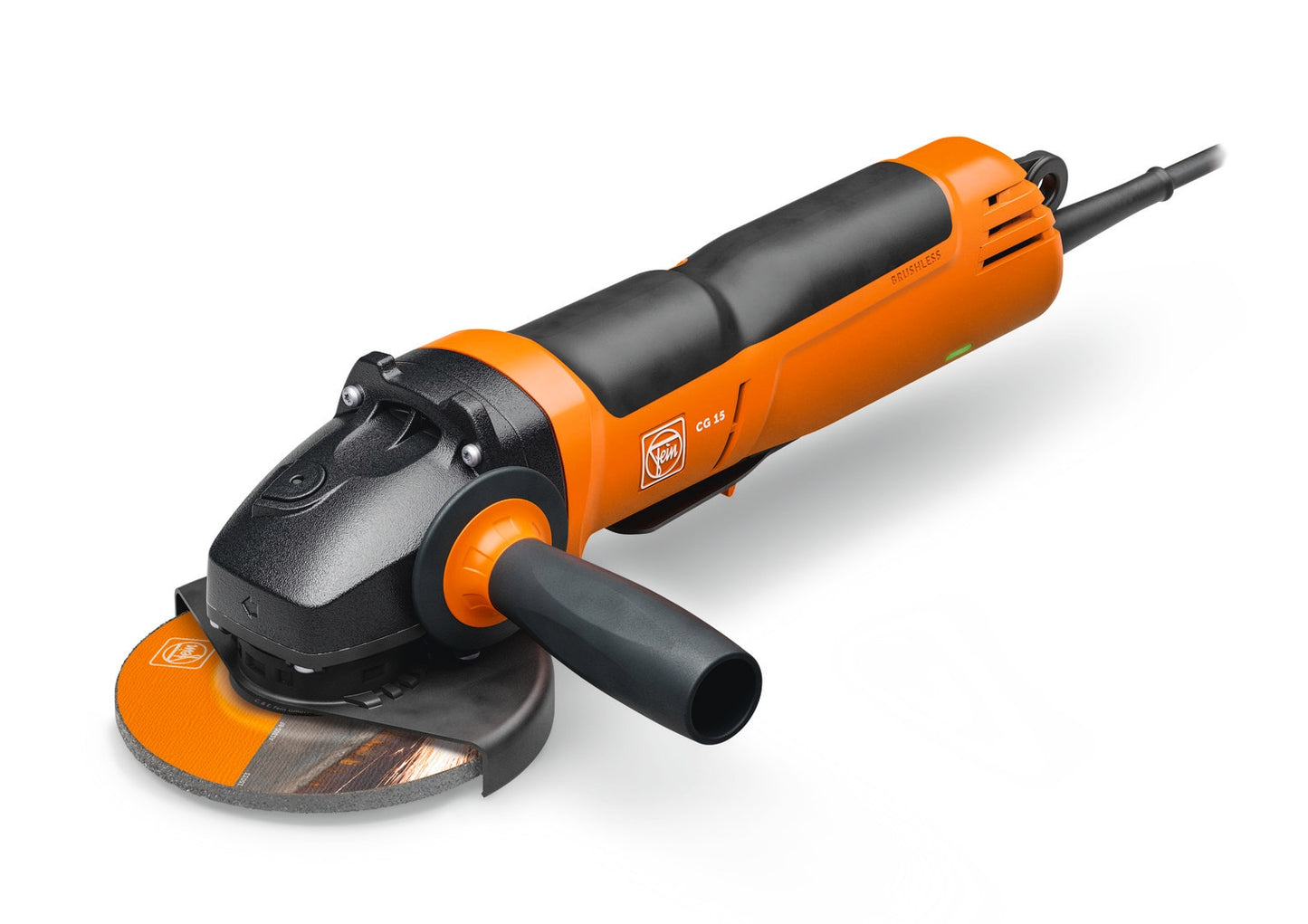 FEIN 6-in 15 Amps Paddle Switch Brushless Corded Angle Grinder 72227760120