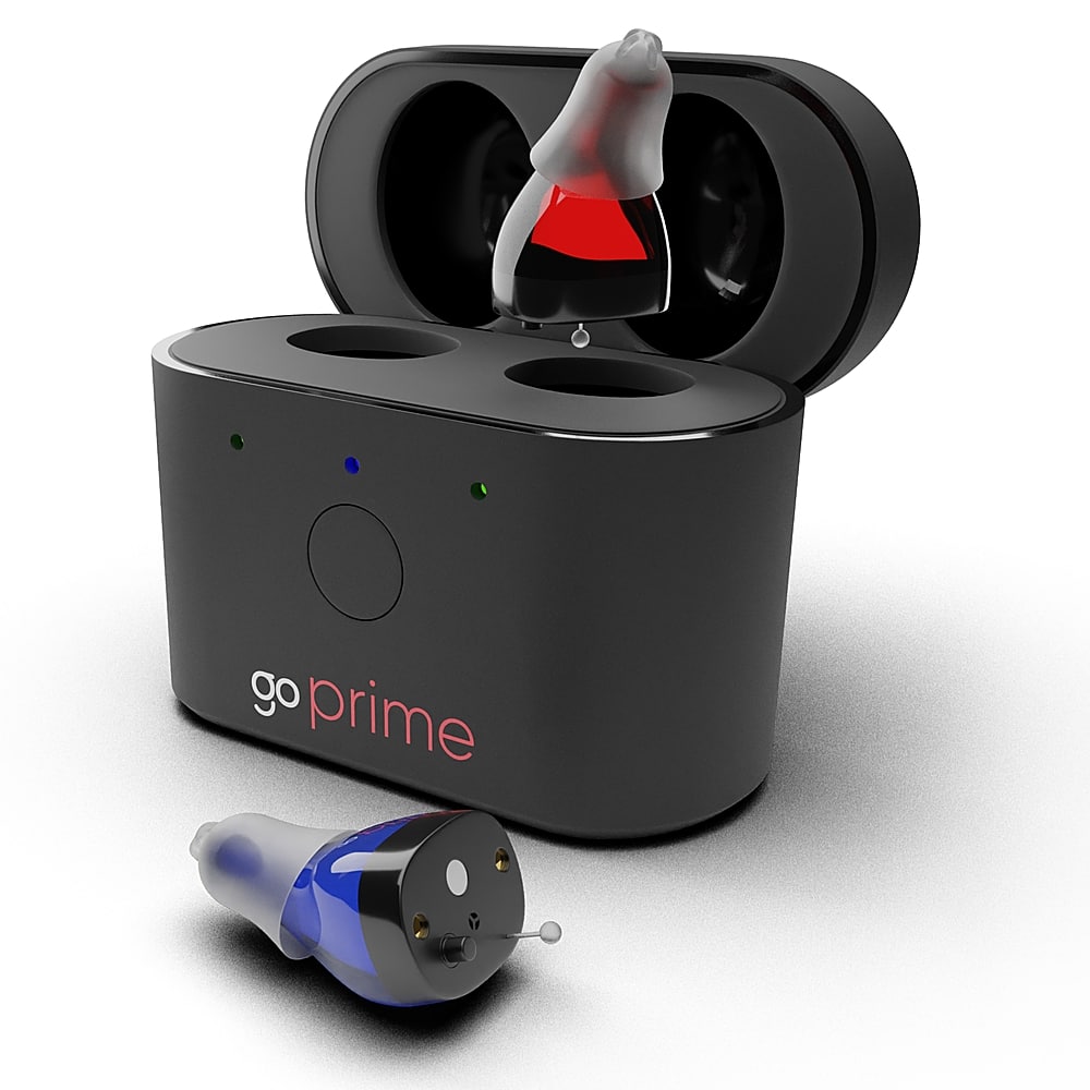 Go Hearing - Go Prime OTC Hearing Aids - Black