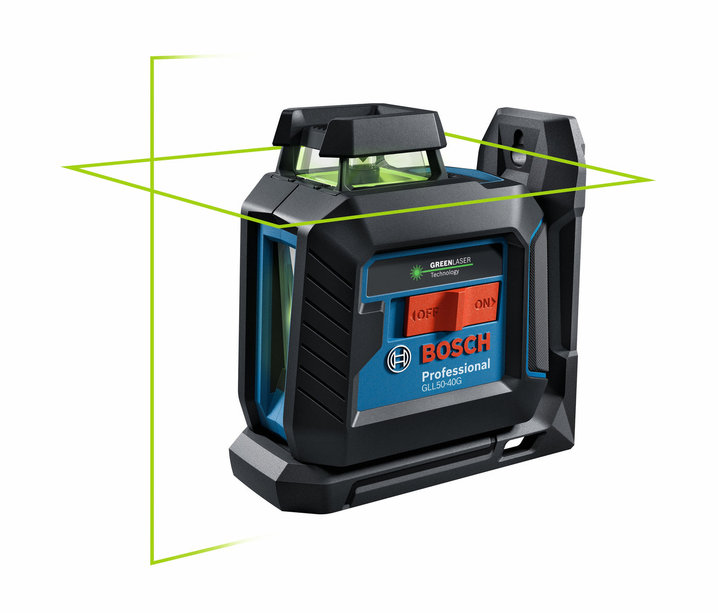 Bosch 100-ft Green Self-Leveling Cross-line Laser Level Kit GLL50-40G