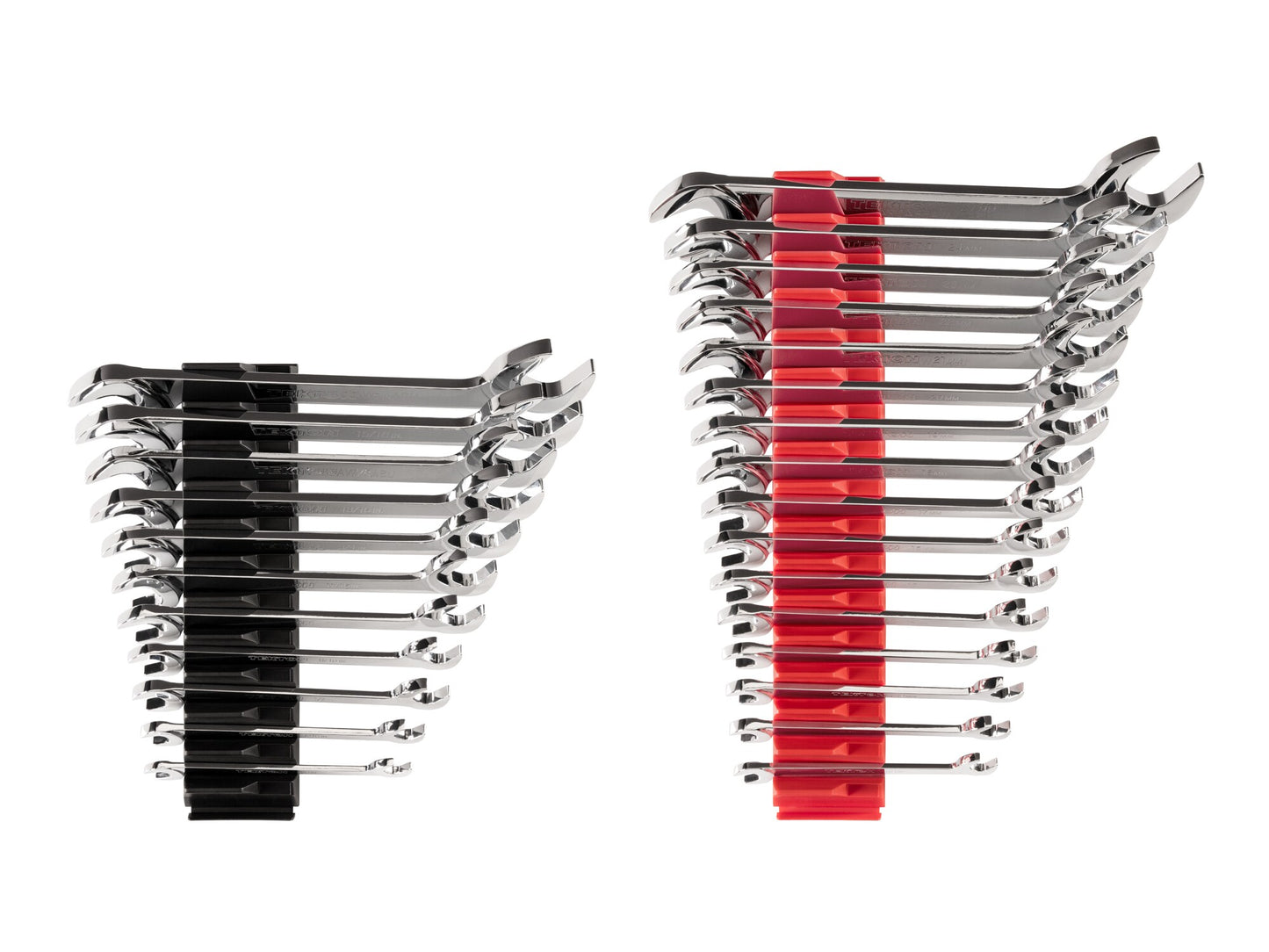 TEKTON 27-Piece Set (Sae) and Metric Angle Open End Wrench Includes Hard Case WAE95302
