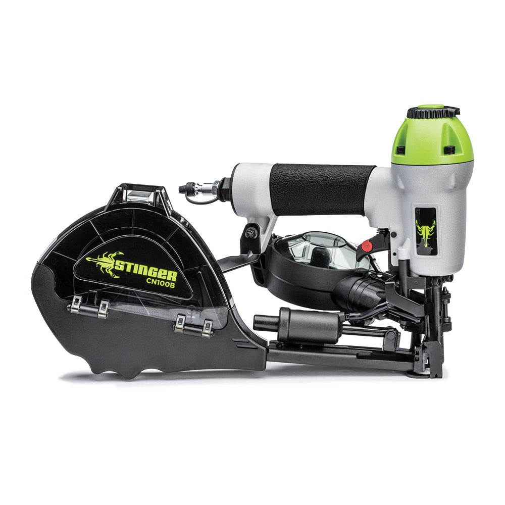 STINGER CN100B Cap Nailer 1-in 15-Degree Pneumatic Roofing Nailer 136252