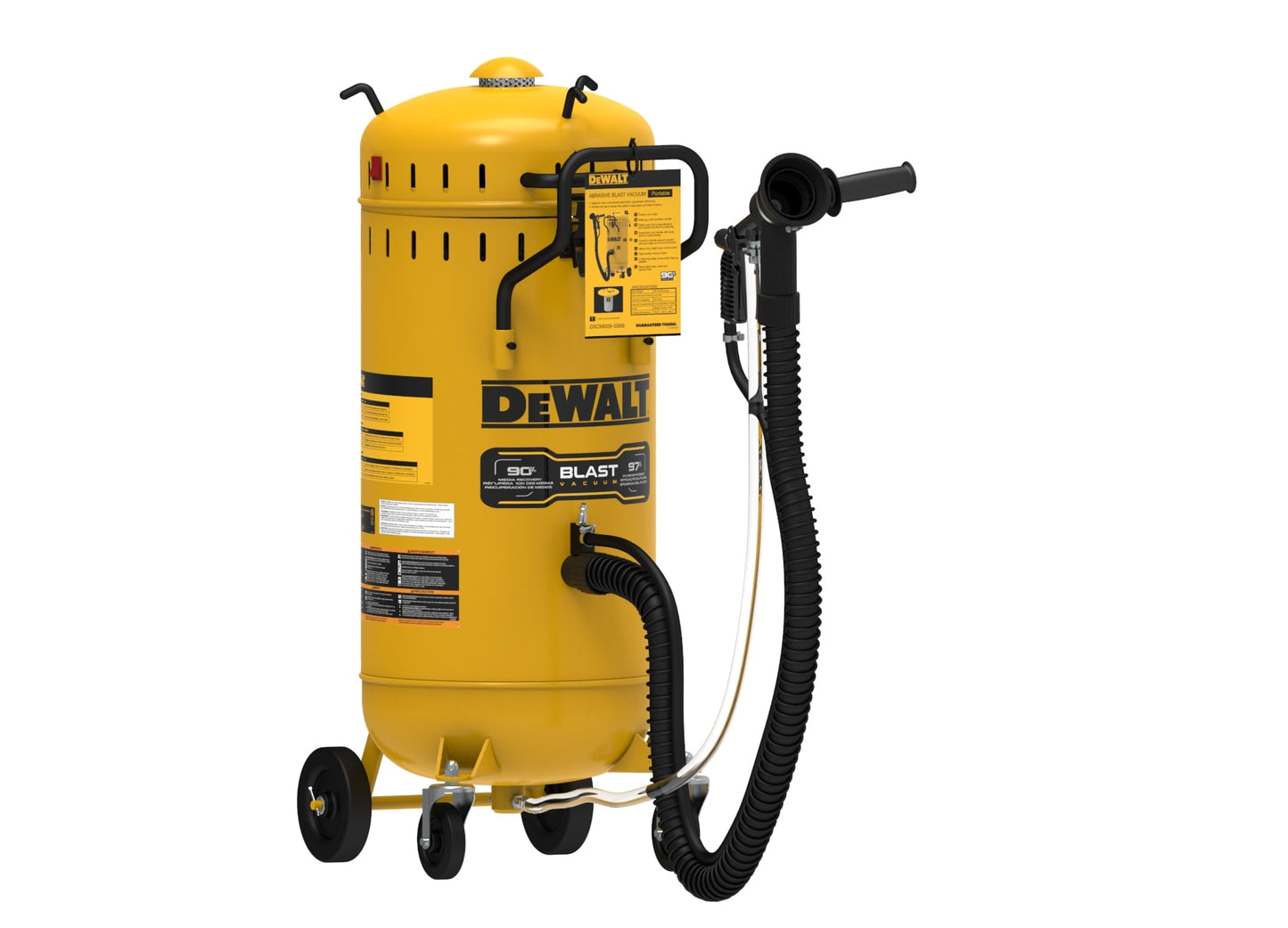 DEWALT 5.5-CFM Abrasive blast vac