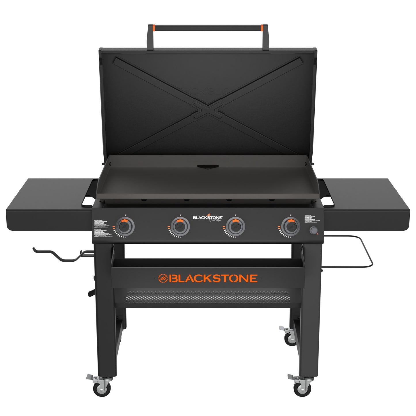 Blackstone 36-in Culinary Omnivore Griddle with Hood 4-Burner Liquid Propane Flat Top Grill 2162