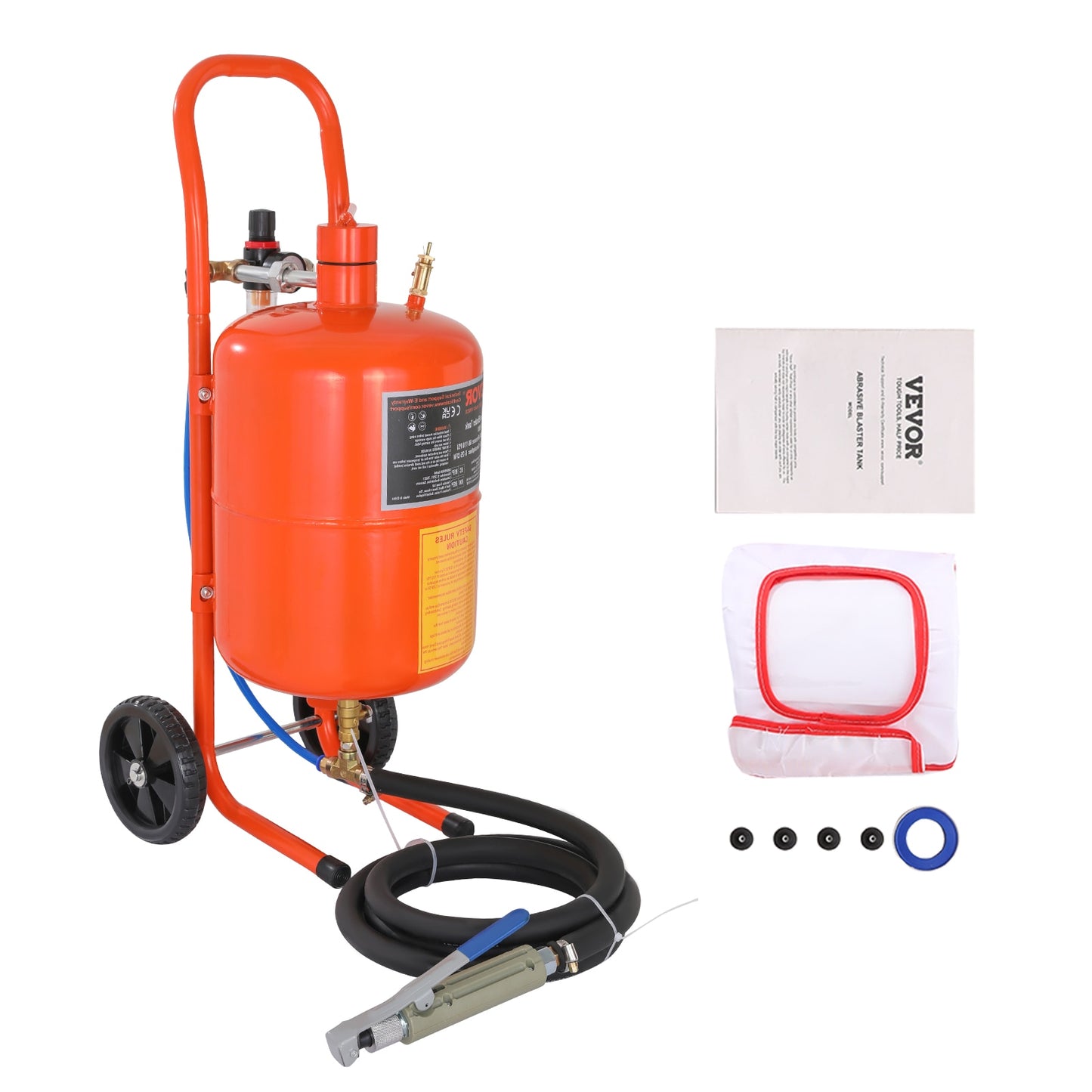 VEVOR 24.7-lb Bag Aluminum Oxide Media Blaster Abrasive PSG5JL6125PS7XJMJV0
