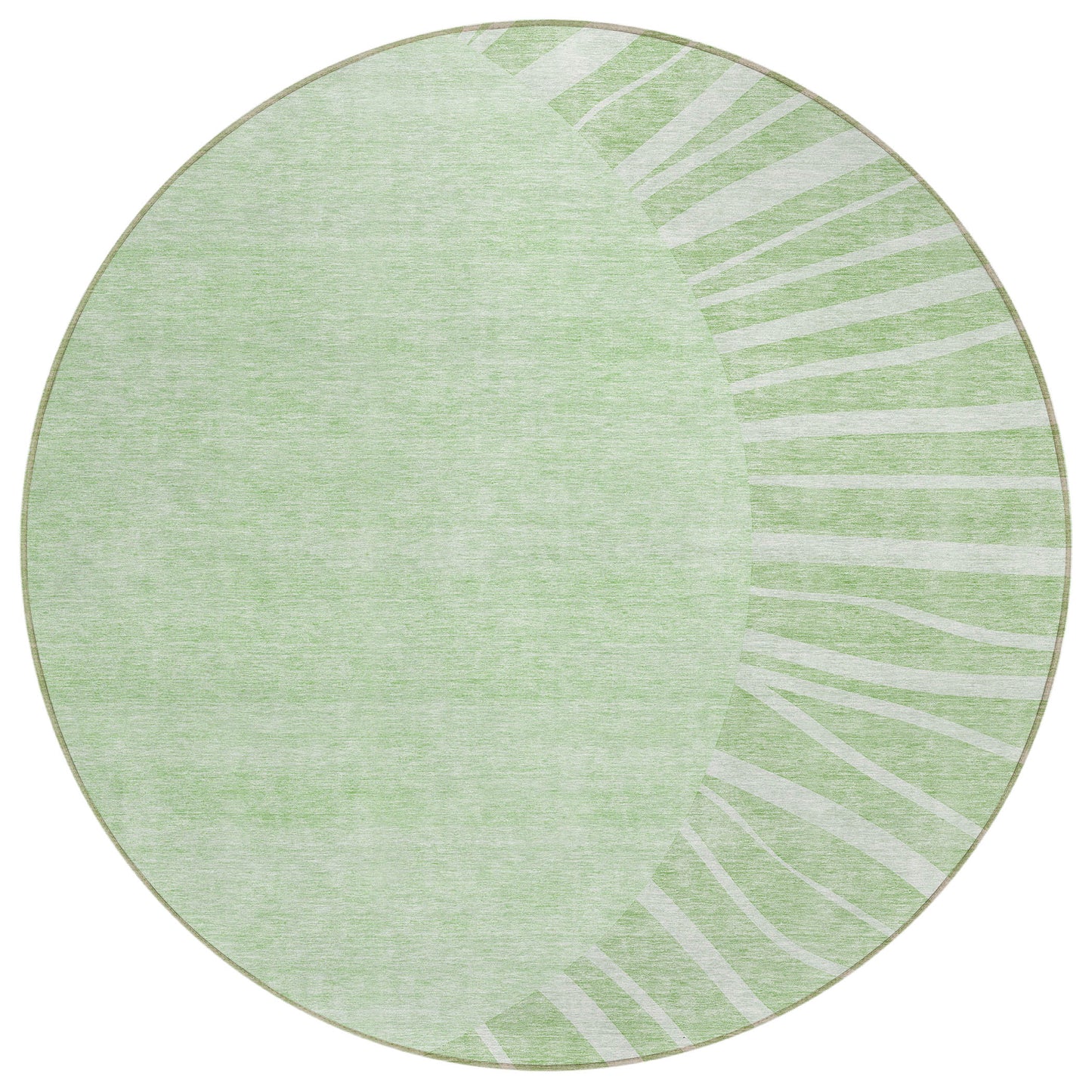 Addison Rugs Chantille ACN668AL 8 x 8 (ft) Beige Round Indoor/Outdoor Geometric Machine washable Area rug