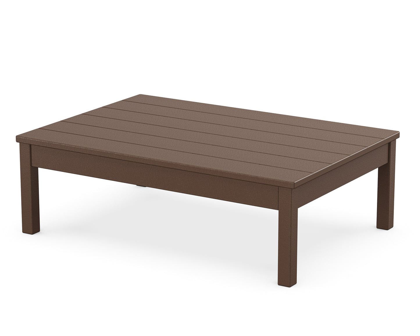 POLYWOOD Tables Rectangle Outdoor Coffee Table 32.63-in W x 47-in L