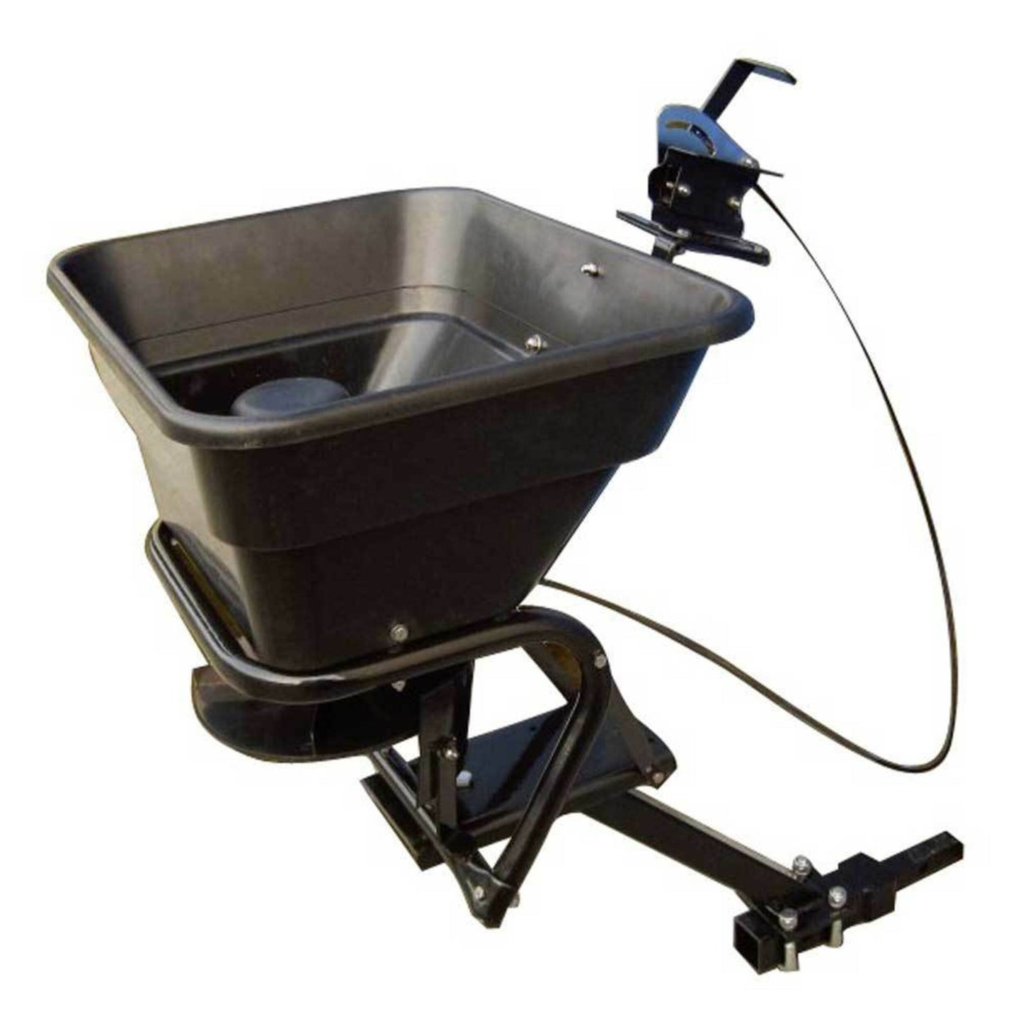 FIELD TUFF 80-lb Capacity Broadcast Tow-Behind Spreader 95791