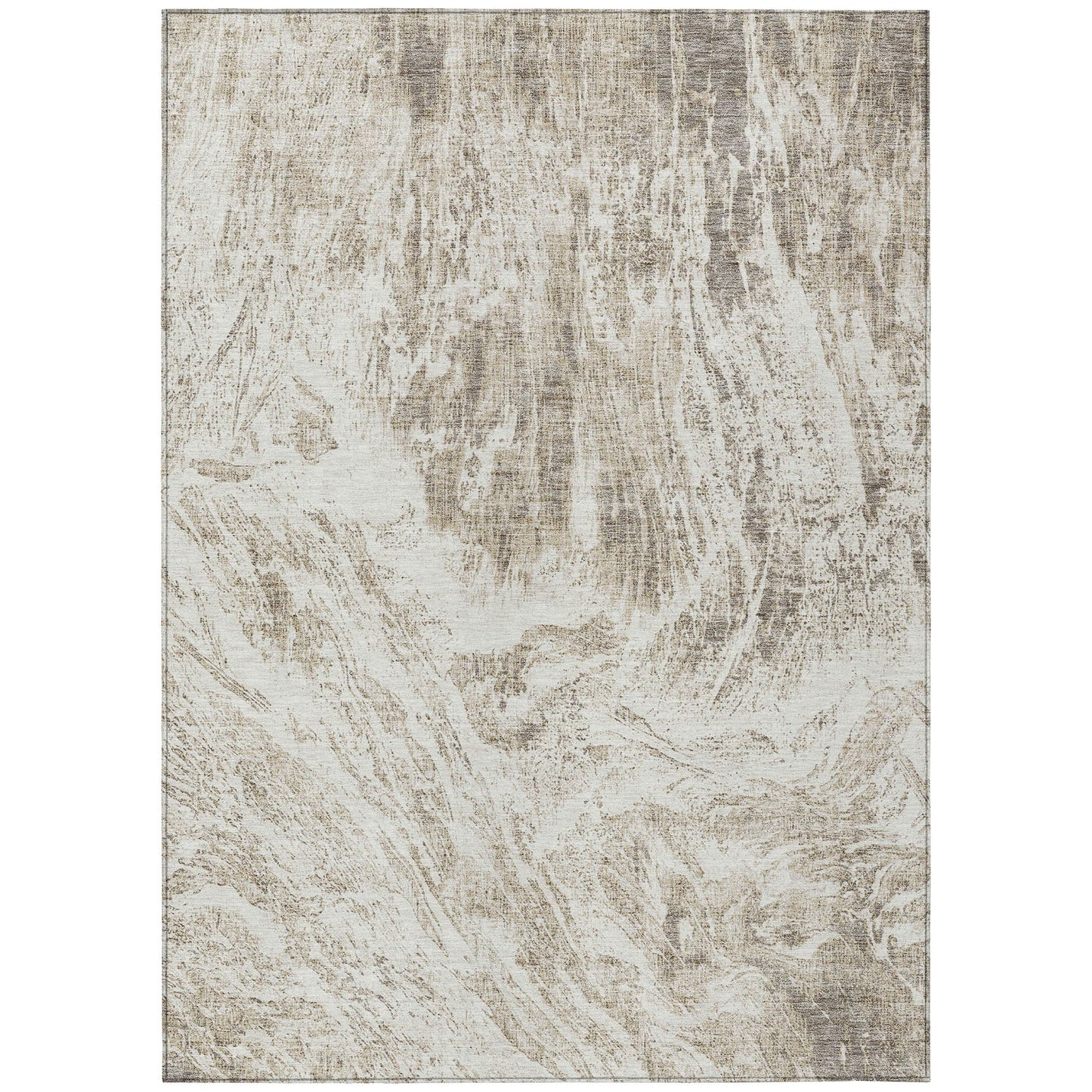 Addison Rugs Chantille ACN971TP 8 x 10 (ft) Loomed Taupe Rectangular Indoor/Outdoor Machine washable Pet Friendly Area rug