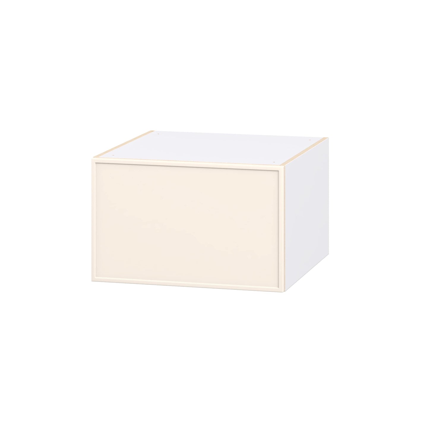 Hugo&Borg Chapel Hill 24-in W x 15-in H x 24.16-in D Washed Linen Wall Fully assembled Cabinet Flat Panel