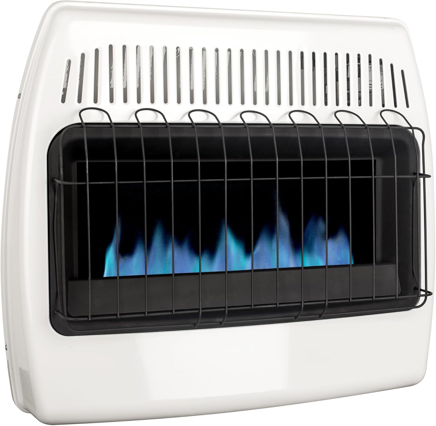 Dyna-Glo 30,000 BTU Liquid Propane Blue Flame Vent Free Wall Heater, White