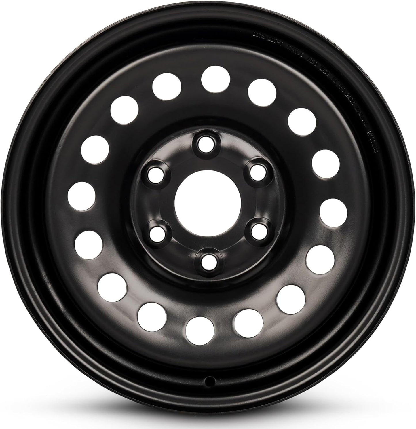 For 2007-2020 Chevrolet Silverado 1500 17 Inch Painted Black Rim - OE Direct Replacement - Road Ready Car Wheel