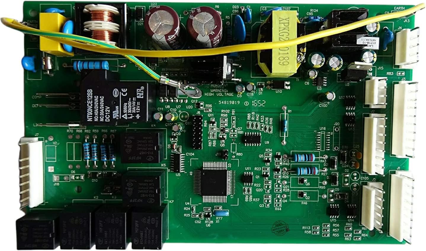 GLOB PRO SOLUTIONS 0158-01-07 Fridge Control Board 8" ¼ length Approx. Replacement for and compatible with GE Heavy DUTY