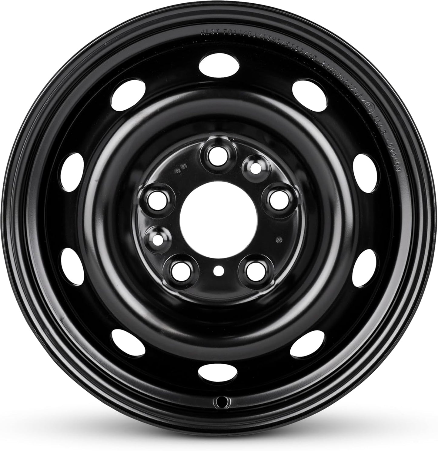 For 2014-2025 Dodge Promaster 2500 16 Inch Painted Black Rim - OE Direct Replacement - Road Ready Car Wheel