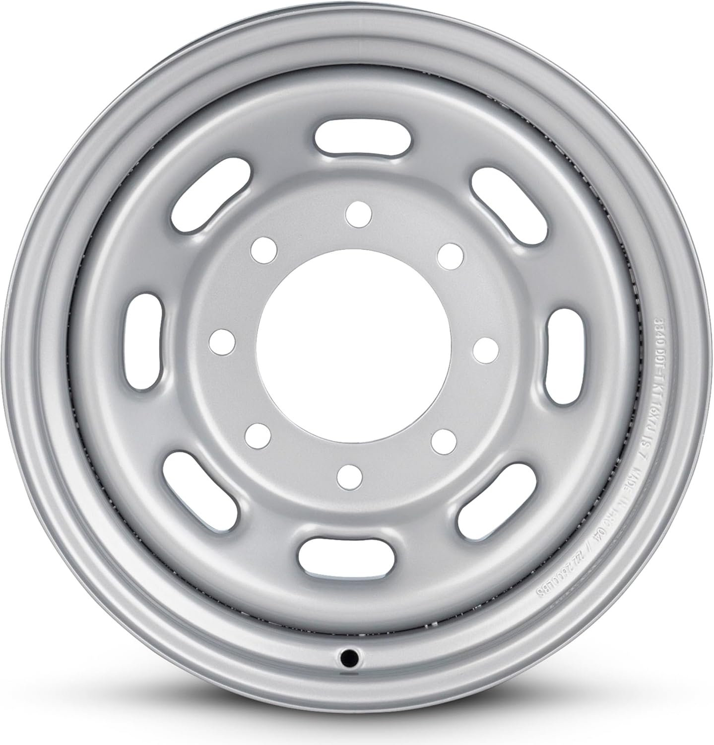 For 1999-2004 Ford F250SD 16 Inch Painted Silver Rim - OE Direct Replacement - Road Ready Car Wheel