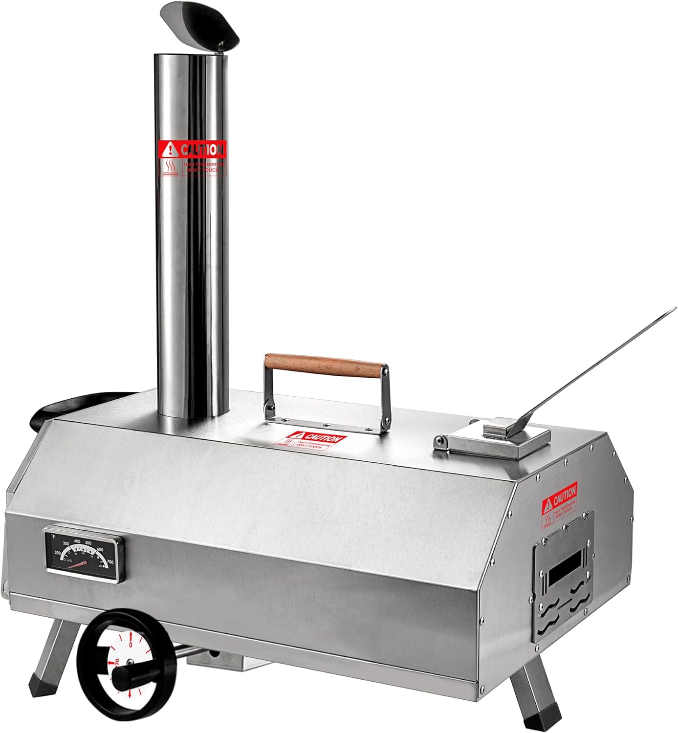 Pizza Oven Outdoor (Silver trapezoid)