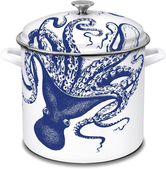 Cuisinart Caskata™ Lucy 16 Qt. Enamel on Steel Stockpot with Cover