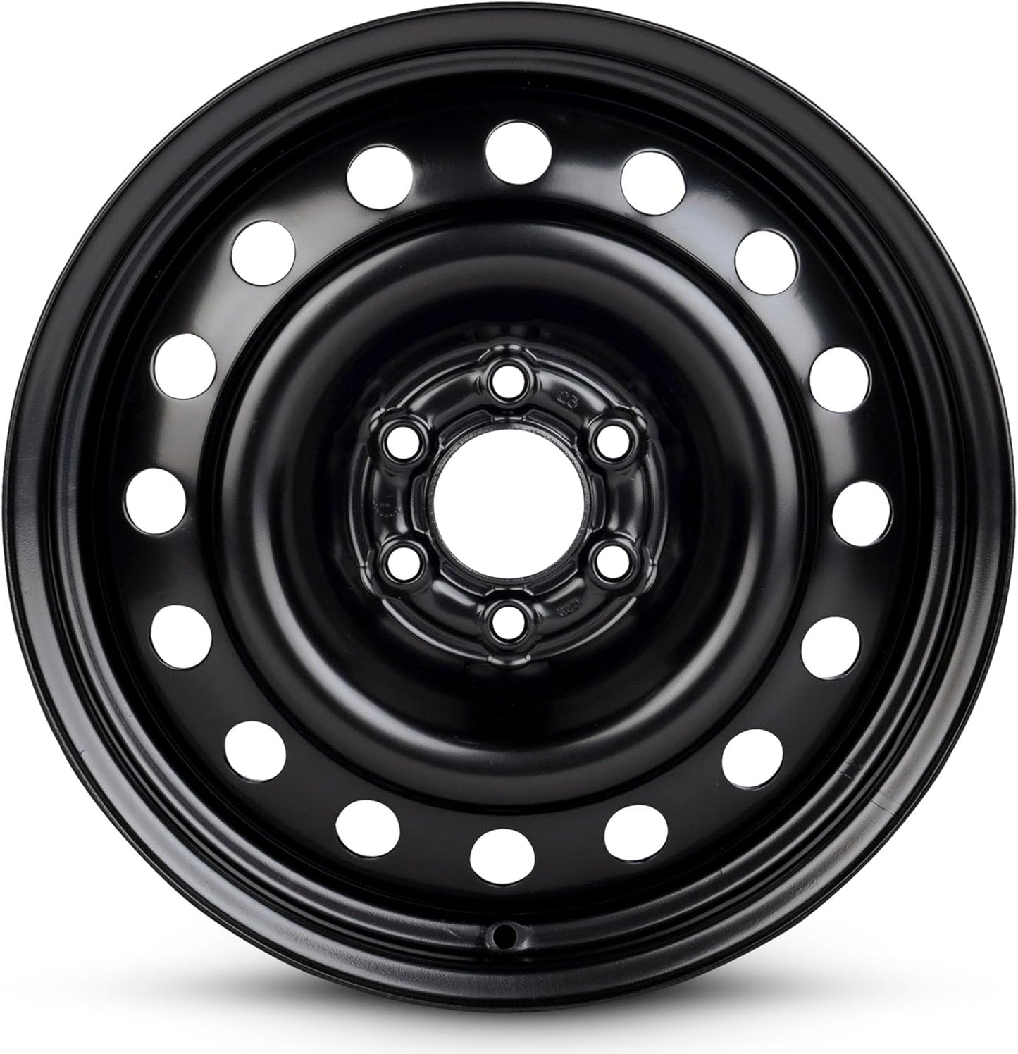 For 2006-2007 Saturn Relay 17 Inch Painted Black Rim - OE Direct Replacement - Road Ready Car Wheel