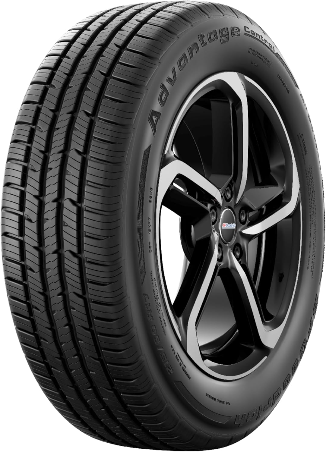 BFGoodrich Advantage Control All-Season Tire for Cars and Crossovers, 225/60R18 100H